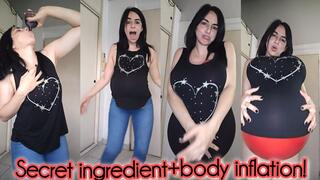 Secret ingredient+body inflation!