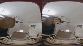 3DVR180 COCO POV trampled and humiliated the little man