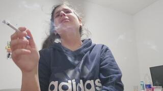 Despair, Crying & Smoking Alone – Emotional Breakdown Captured on Camera