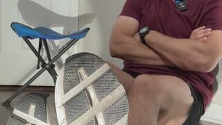 Drews running shoe soles make you weak