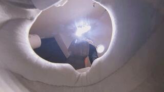 VR360-degree MOMO's stinky feet played with the dwarf's mouth to humiliate him