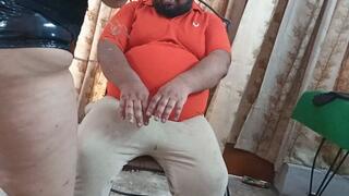 Indian Mistress Gives Hot blowjob and Rides My Cock