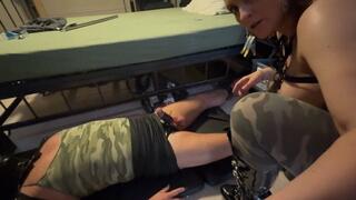 trampling cbt toys female domination footplay