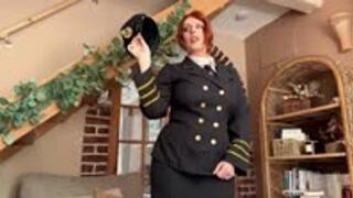 Sexy Navy Officer Strips & Masturbates To Test Your Stamina