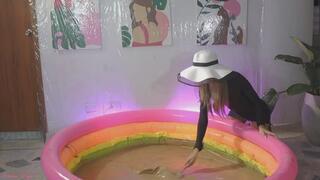 WAM!! SALE OF BROWNIES COMES OUT VERY MESSY