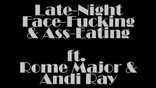 SUPER ROUGH BLOWJOB AND RIMJOB WITH ROME MAJOR