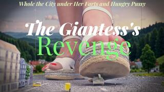 The Giantess's Revenge (sfx, farting, insertion, close-ups)