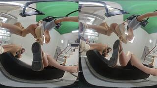 3DVR180 ANNA XIAOYU XINGGGAN MARTINA POV trampled and humiliated the dwarve