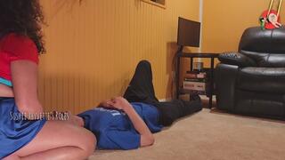 Sushii Xhyvette & Kim Chi Trample Nick For 1 Hour - Part 1 - 4K