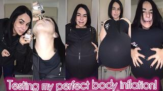Testing my perfect body inflation!
