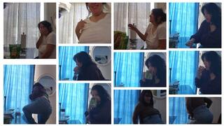 Eating Drinking Coffee Laughing Farting Squatting and Reacting To Your Vid