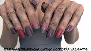 Black dirt on my hands, I buried slave Alfred in the garden, Lady Victoria Valente