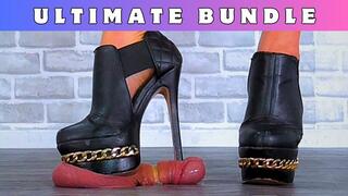 Goddess Amber - Smushing Your Cock & Balls Under My Monster Stiletto Boots - 187 Ultimate Bundle - HUGE DISCOUNT!!! - Trample Trampling CBT Ballbusting Crush Crushing Heels Heel Shoe Foot Feet Fetish