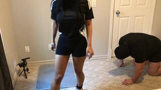 Kicked to hard, couldn't cum