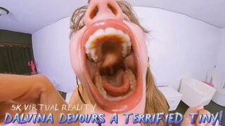 Dalvina Slurps Up And Devours Terrified Tiny! - 5K VIRTUAL REALITY