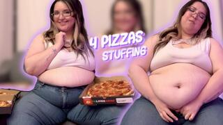 4 PIZZAS STUFFING