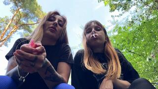 You Are Dirty And Spit-stained In The Forest - POV Spitting Femdom (MP4 HD 720p)