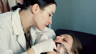 Naughty Patient - Lesbian Medical Examination (4K WMV)