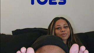 Kay Milly Ignores Me During Her Toe Sucking - Foot Worship