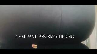 Stepsis Gym Pants Ass Smothering - Ebony Unaware Giantess Ass Fetish