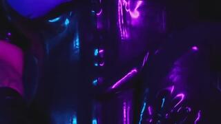 Your chance to worship KayaNicol's Shiny latex tits