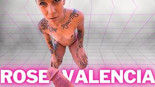 Drooling Rooftop BJ From a Desperate Throat Toy