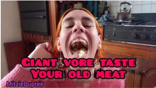 Mitzie Dupree - Giant Vore taste your old meat