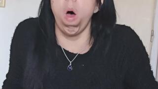 Regurgitate+cough+liquid mucus!