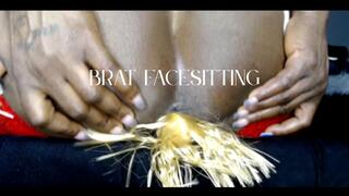 Bimbo Brat Ass Smothering And Face sitting - Ebony Unaware Giantess