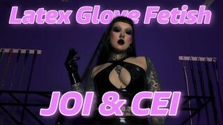 Latex glove fetish JOI & CEI