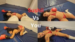 Sushii Xhyvette Vs You Boxing POV 4K 3840x2160
