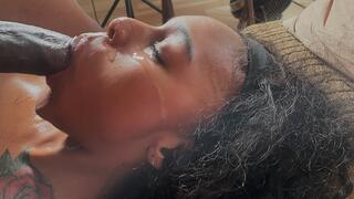 Fucking IG model and giving her a facial 2nd angle extra footage