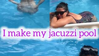 I make my jacuzzi pool