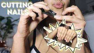 Cutting finger nails