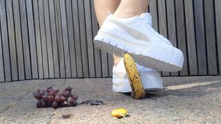 Smoothie under my platform puma's