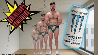 THE WHITE MONSTER - giant growth - domination & humiliation