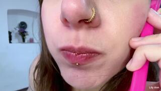 Unaware giantess crushes classmates