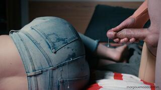 Blue Jeans Ass Tease