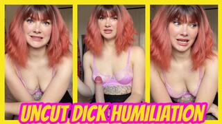 Uncut Dick Humiliation: Edging, Post-Cum Torment, and a Cum Countdown