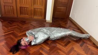 Step-Momification self bondage