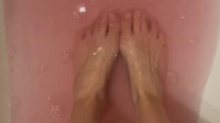 Pink water