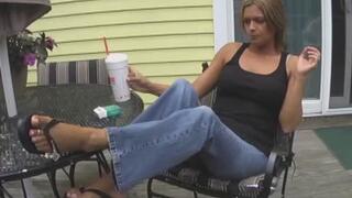 Cigarette Smoking Beauty - Pandora