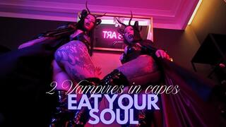 Prey POV: You're a meal for 2 hot Vampires in capes