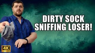 KingMarti: Dirty Sock Sniffing Loser! - 4k UHD