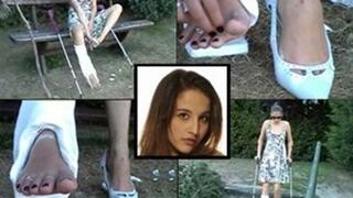 Jessica Crutching Special SLWC & Some Foot Play