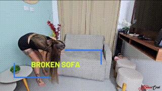 BROKEN SOFA - BY BBW RUBY - FULL VERSION IN FULL HD - New KC JUNE 2025