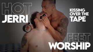 Tonny Handgagged, Teased and Foot Worshiped (720p) Gay Bondage - Gay Domination - Gagged - Licked - BDSM