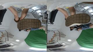 3DVR180 ERER MIXUE POV sports shoes and smelly socks and smelly feet humiliation
