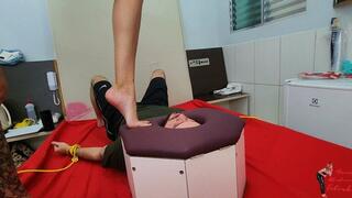 Face sitting in box, by Areta and Slave Rebbit FULL HD