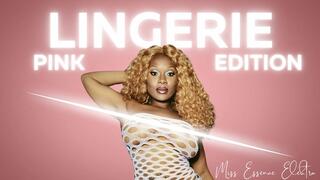 Pink Seduction: Lingerie & Body Worship Delights